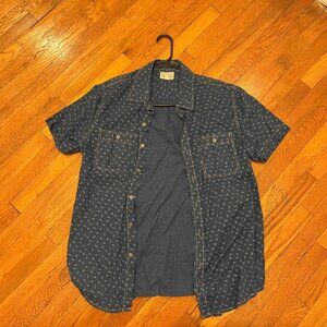Converse One Star Button Down Short Sleeve MEDIUM